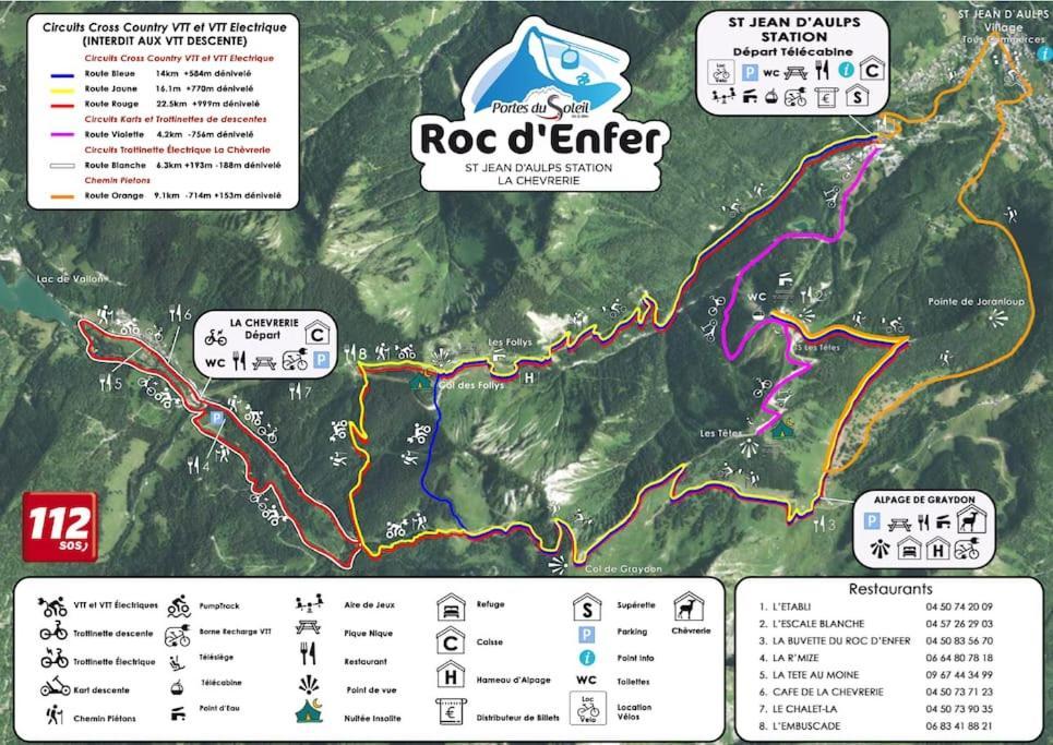 Dans Residence Neuve Le Snow Roc Sur Les Pistes, Grand Studio Cosy 5 Pers Avec Terrasse Panoramique, Sauna, Wifi Saint-Jean-dʼAulps Zewnętrze zdjęcie