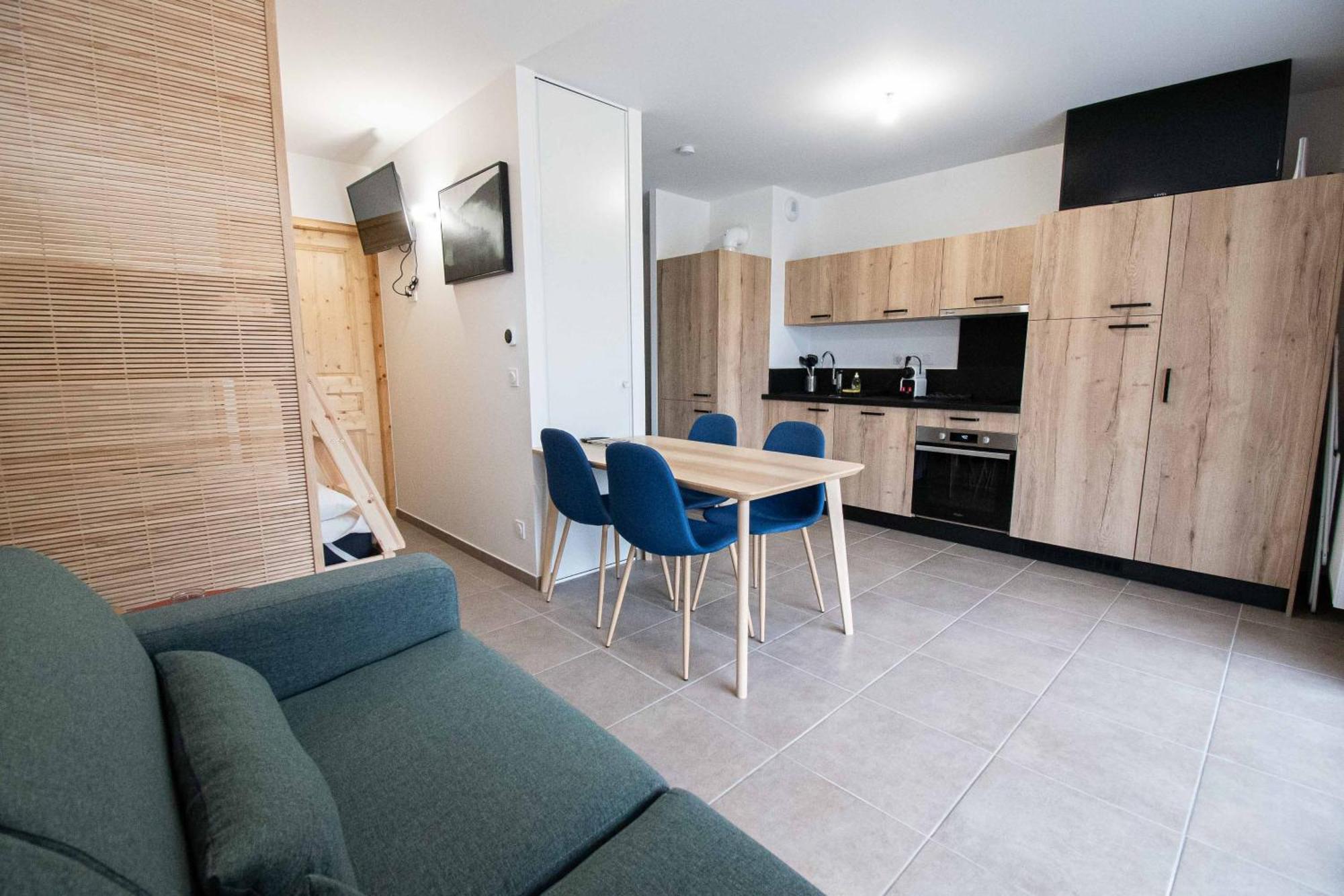 Dans Residence Neuve Le Snow Roc Sur Les Pistes, Grand Studio Cosy 5 Pers Avec Terrasse Panoramique, Sauna, Wifi Saint-Jean-dʼAulps Zewnętrze zdjęcie