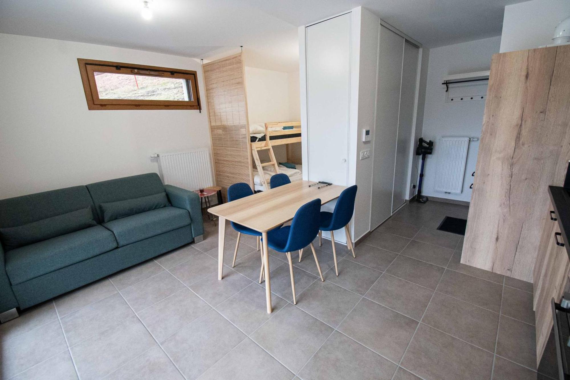 Dans Residence Neuve Le Snow Roc Sur Les Pistes, Grand Studio Cosy 5 Pers Avec Terrasse Panoramique, Sauna, Wifi Saint-Jean-dʼAulps Zewnętrze zdjęcie